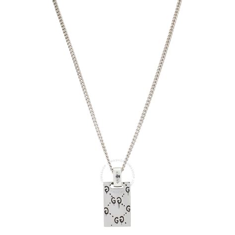 gucci ghost necklace silver|gucci ghost jewellery.